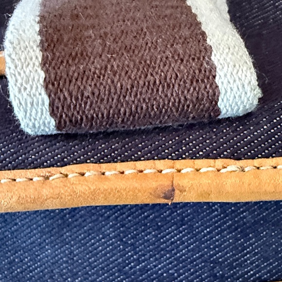 Coach Denim Weekender Tote with Pink and Brown Accents - EUC - Picture 13 of 13